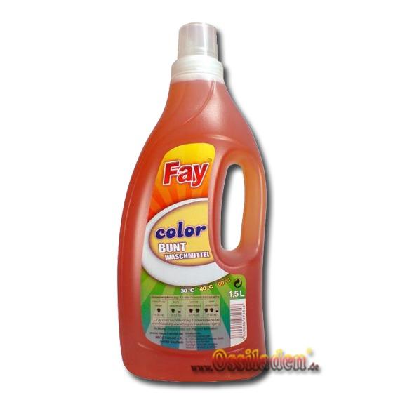 Fay Color - Buntwaschmittel flüssig, 1,0L