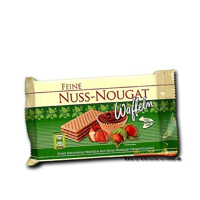 Feine Nuss-Nougat Waffeln (Spree-Waffel)