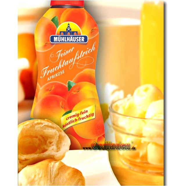 Feiner Fruchtaufstrich Aprikose, Squeeze-Flasche