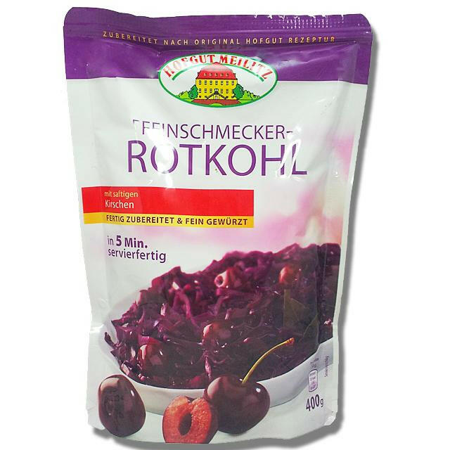 Feinschmecker Rotkohl mit Kirschen - Hofgut Meilitz 400g