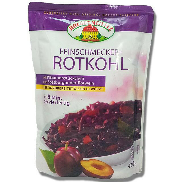 Feinschmecker Rotkohl mit Pflaumen - Hofgut Meilitz 400g