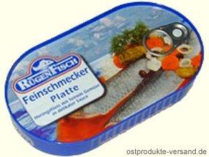 Feinschmeckerplatte (Rügenfisch) - Ossiladen I Ostprodukte Versand
