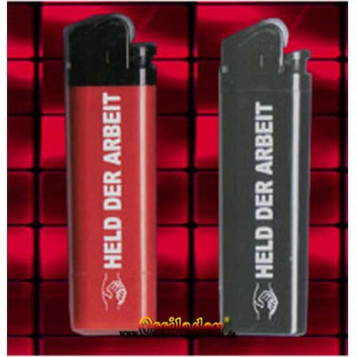 Feuerzeug Held der Arbeit