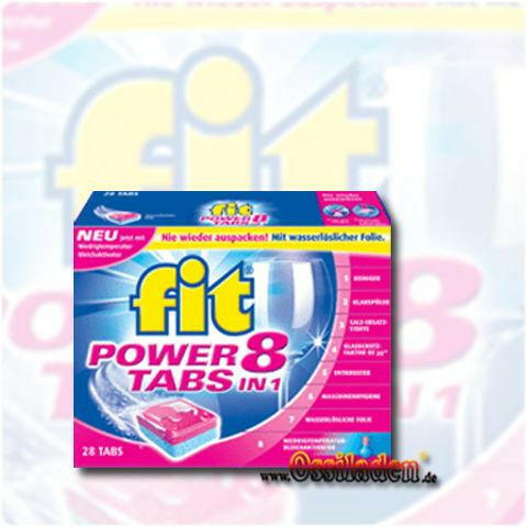Fit Power Tabs 10 in 1 mit Glasschutzfaktor OZ30, 22er
