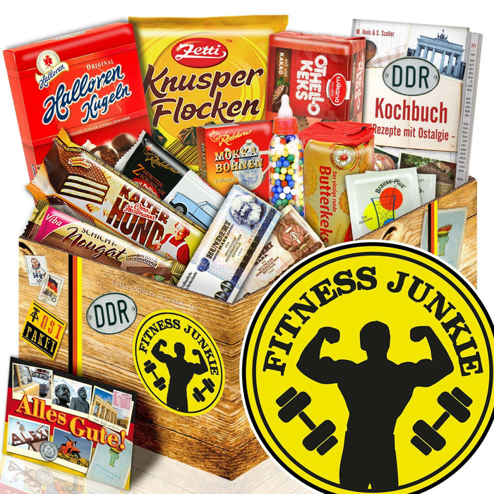 Fitness Junkie - Süßigkeiten Set DDR L - Ossiladen I Ostprodukte Versand