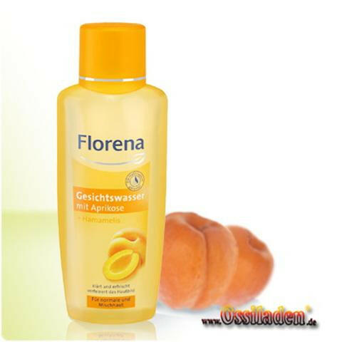 Florena Gesichtswasser mit Hamamelis + Aprikose