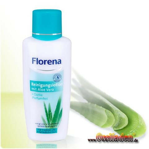 Florena Reinigungslotion mit Aloe Vera + Gurke