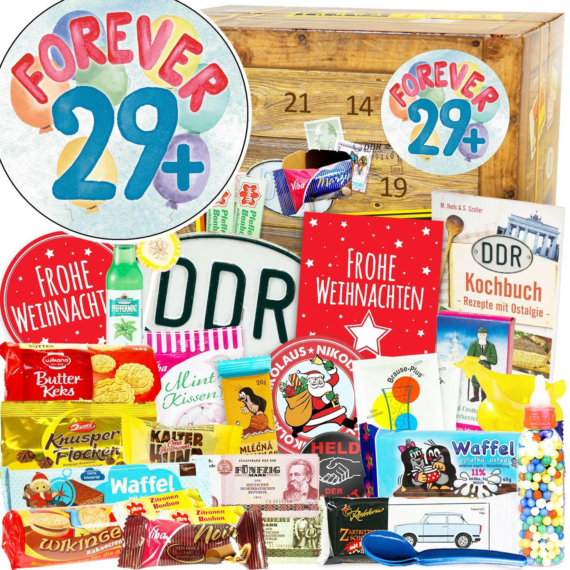 Forever 29+ - DDR Adventskalender - Ossiladen I Ostprodukte Versand
