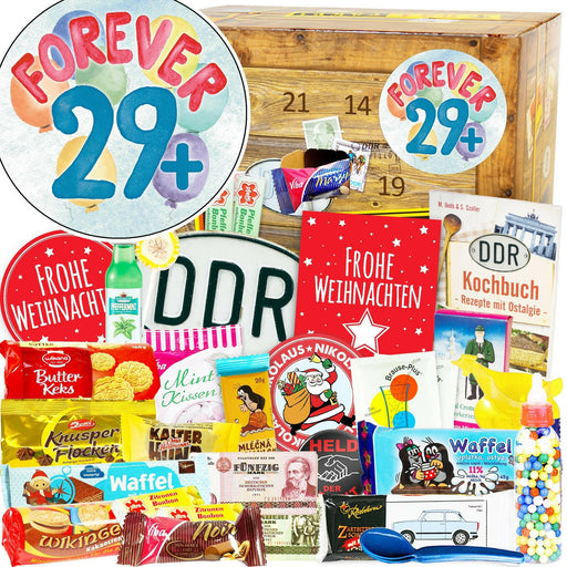 Forever 29+ - DDR Adventskalender - Ossiladen I Ostprodukte Versand