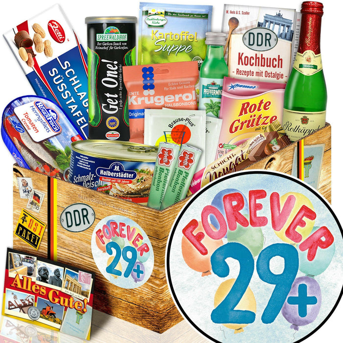 Forever 29+ - Spezialitäten Set M - Ossiladen I Ostprodukte Versand