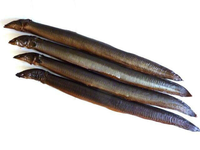 frischer Räucheraal mit Kopf ca. 1,0 Kg (Firma Deichsel)