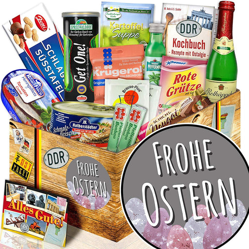 Frohe Ostern - Spezialitäten Set M - Ossiladen I Ostprodukte Versand