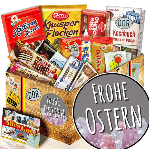 Frohe Ostern - Süßigkeiten Set DDR L - Ossiladen I Ostprodukte Versand