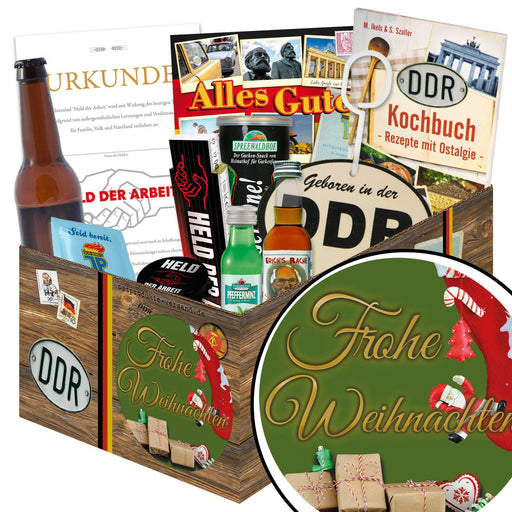 Frohe Weihnachten - Geschenkset Ostpaket "Männer Box" - Ossiladen I Ostprodukte Versand