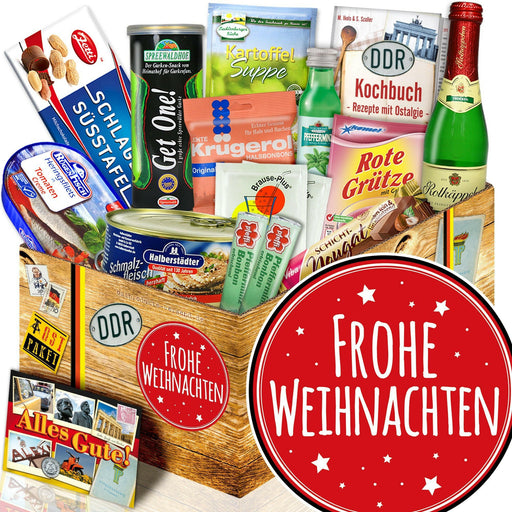 Frohe Weihnachten - Spezialitäten Set M - Ossiladen I Ostprodukte Versand
