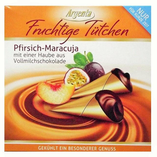 Fruchtige Tütchen - Pfirsich Maracuja ( Argenta )