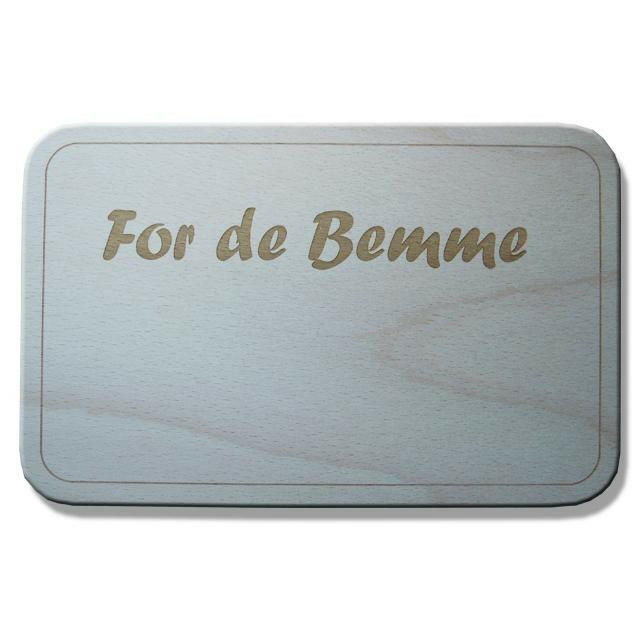 "Frühstücksbrett "For de Bemme"