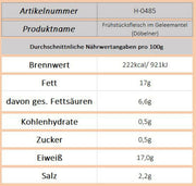Frühstücksfleisch im Geleemantel (Döbelner) - Ossiladen I Ostprodukte Versand