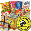 Führerschein bestanden - Bitte Abstand - Geschenkset Ostpaket "Schokoladenbox M" - Ossiladen I Ostprodukte Versand