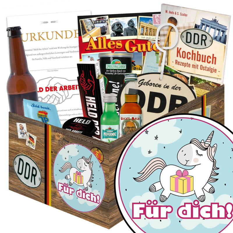 Für Dich - Geschenkset Ostpaket "Männer Box" - Ossiladen I Ostprodukte Versand