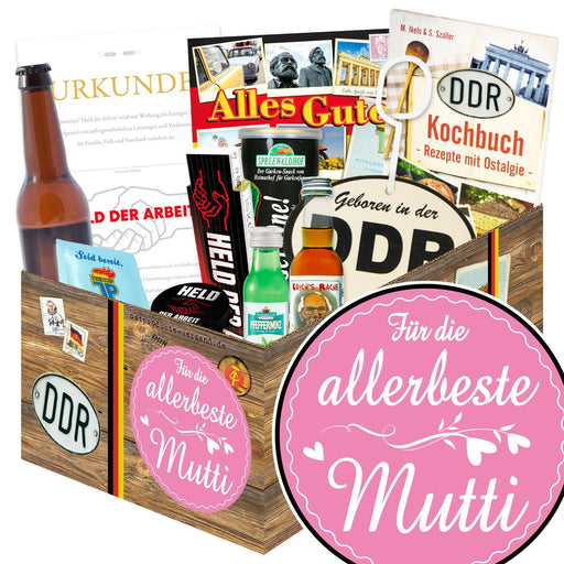 Für die allerbeste Mutti - Geschenkset Ostpaket "Männer Box" - Ossiladen I Ostprodukte Versand