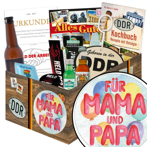 Für Mama & Papa - Geschenkset Ostpaket "Männer Box" - Ossiladen I Ostprodukte Versand