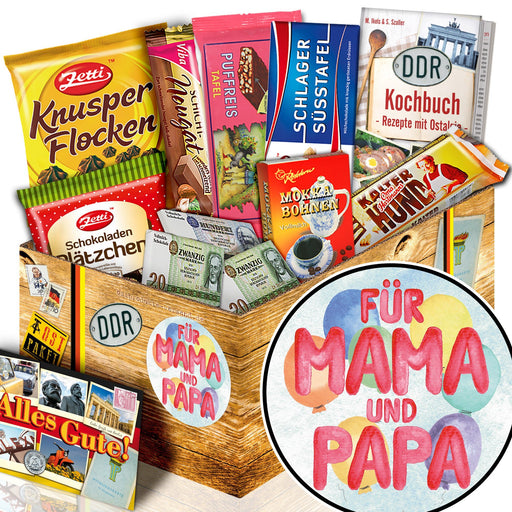 Für Mama & Papa - Geschenkset Ostpaket "Schokoladenbox M" - Ossiladen I Ostprodukte Versand