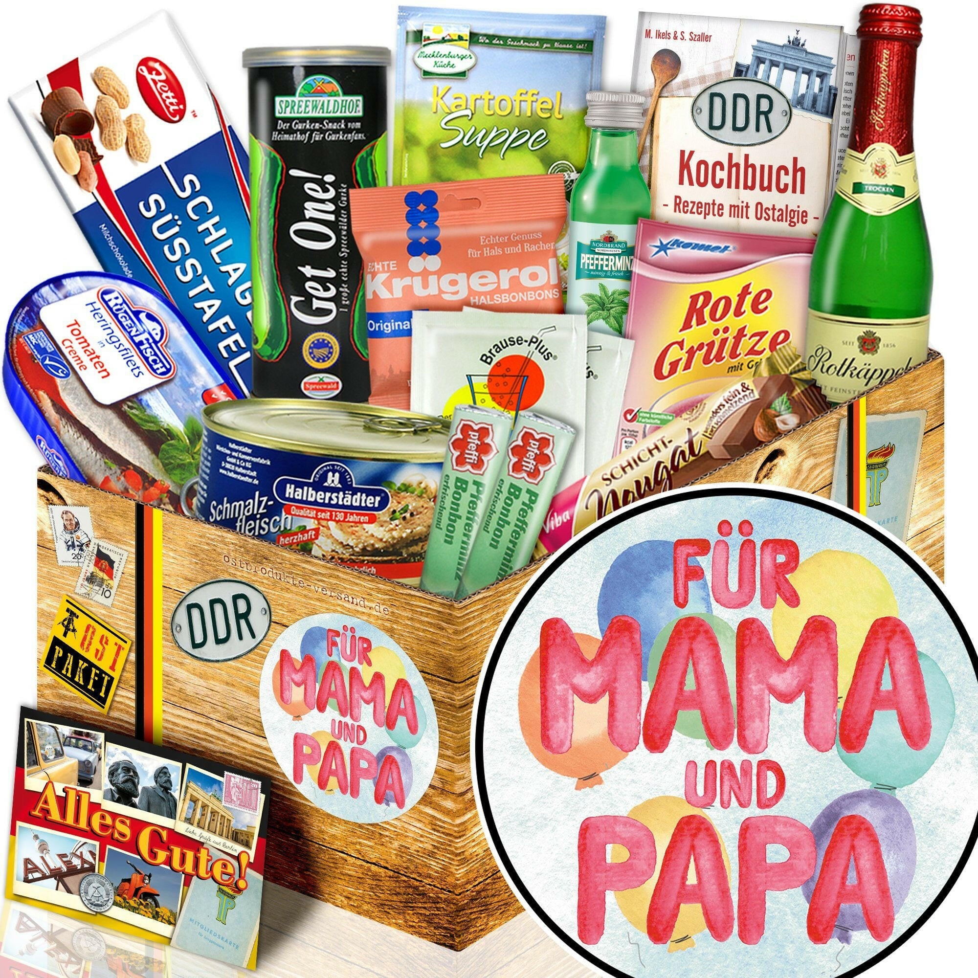 Für Mama und Papa - Spezialitäten Set M - Ossiladen I Ostprodukte Versand