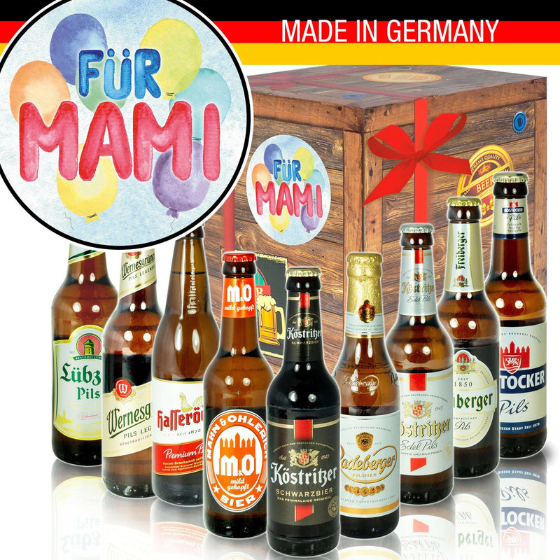 Für Mami - Geschenkbox "Ostbiere" 9er Set - Ossiladen I Ostprodukte Versand