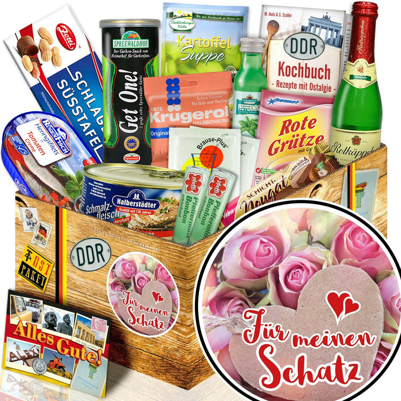 Für meinen Schatz - Spezialitäten Set M - Ossiladen I Ostprodukte Versand