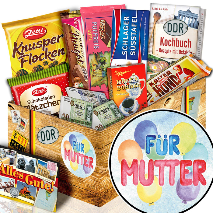Für Mutter - Geschenkset Ostpaket "Schokoladenbox M" - Ossiladen I Ostprodukte Versand