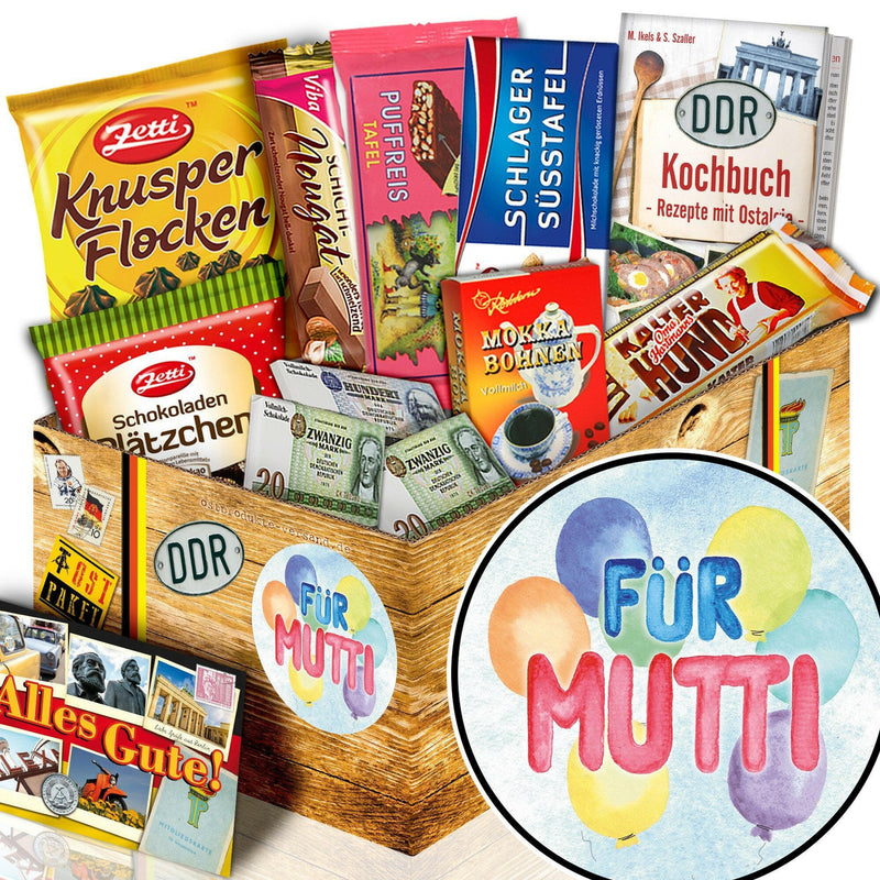 Für Mutti - Geschenkset Ostpaket "Schokoladenbox M" - Ossiladen I Ostprodukte Versand