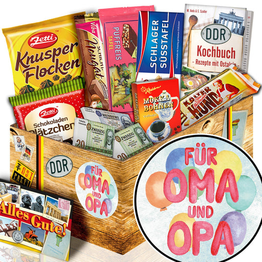 Für Oma & Opa - Geschenkset Ostpaket "Schokoladenbox M" - Ossiladen I Ostprodukte Versand