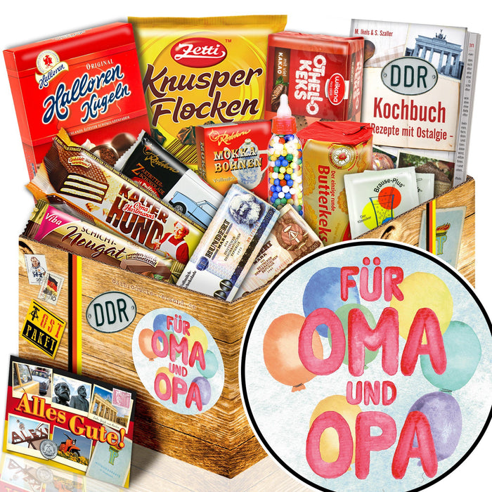 Für Oma & Opa - Süßigkeiten Set DDR L - Ossiladen I Ostprodukte Versand