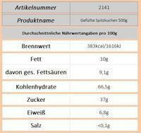 Gefüllte Spitzkuchen 500g - Ossiladen I Ostprodukte Versand