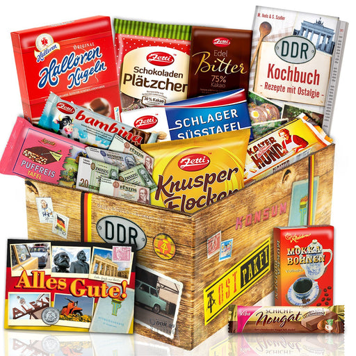 Geschenk Set Ostpaket "Schokoladenbox L" - Ossiladen I Ostprodukte Versand
