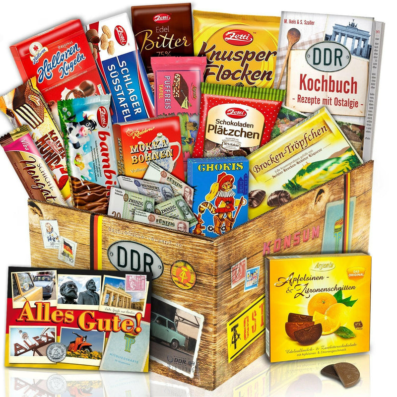 Geschenkeset Ostpaket "Schokoladenbox XL" - Ossiladen I Ostprodukte Versand