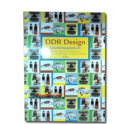 Geschenkpapierbuch - DDR Design