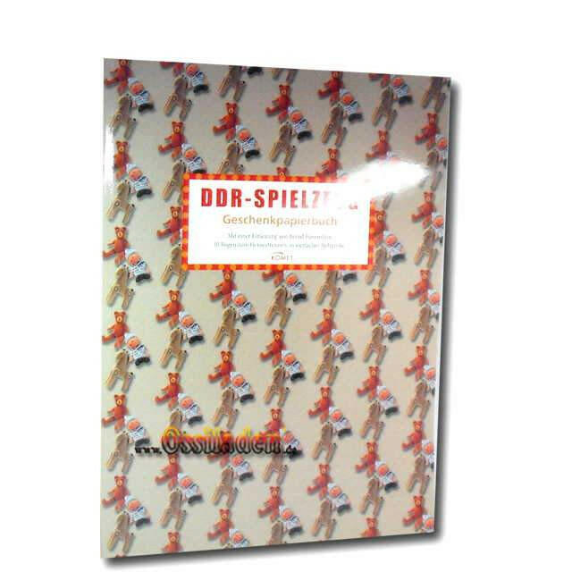 Geschenkpapierbuch - DDR Spielzeug