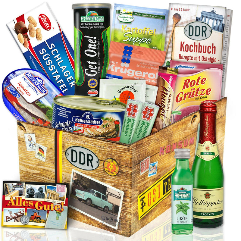 Geschenkset Ostpaket "DDR gemischt klein" - Ossiladen I Ostprodukte Versand