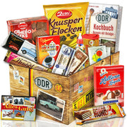 Geschenkset Ostpaket "DDR SÜSSIGKEITEN BOX L" - Ossiladen I Ostprodukte Versand