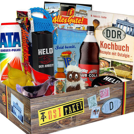 Geschenkset Ostpaket "Intershop mit speziellen Kultprodukten"