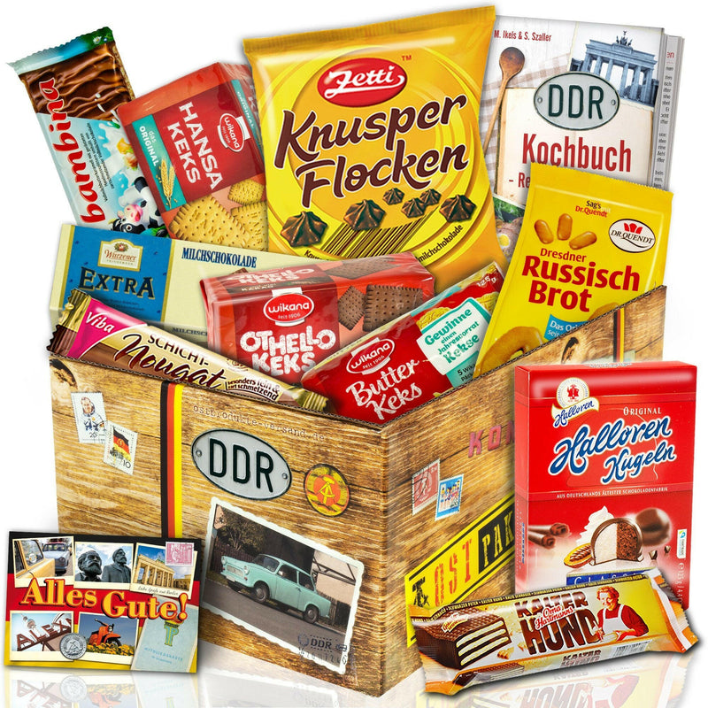 Geschenkset Ostpaket "Keks süß" - Ossiladen I Ostprodukte Versand