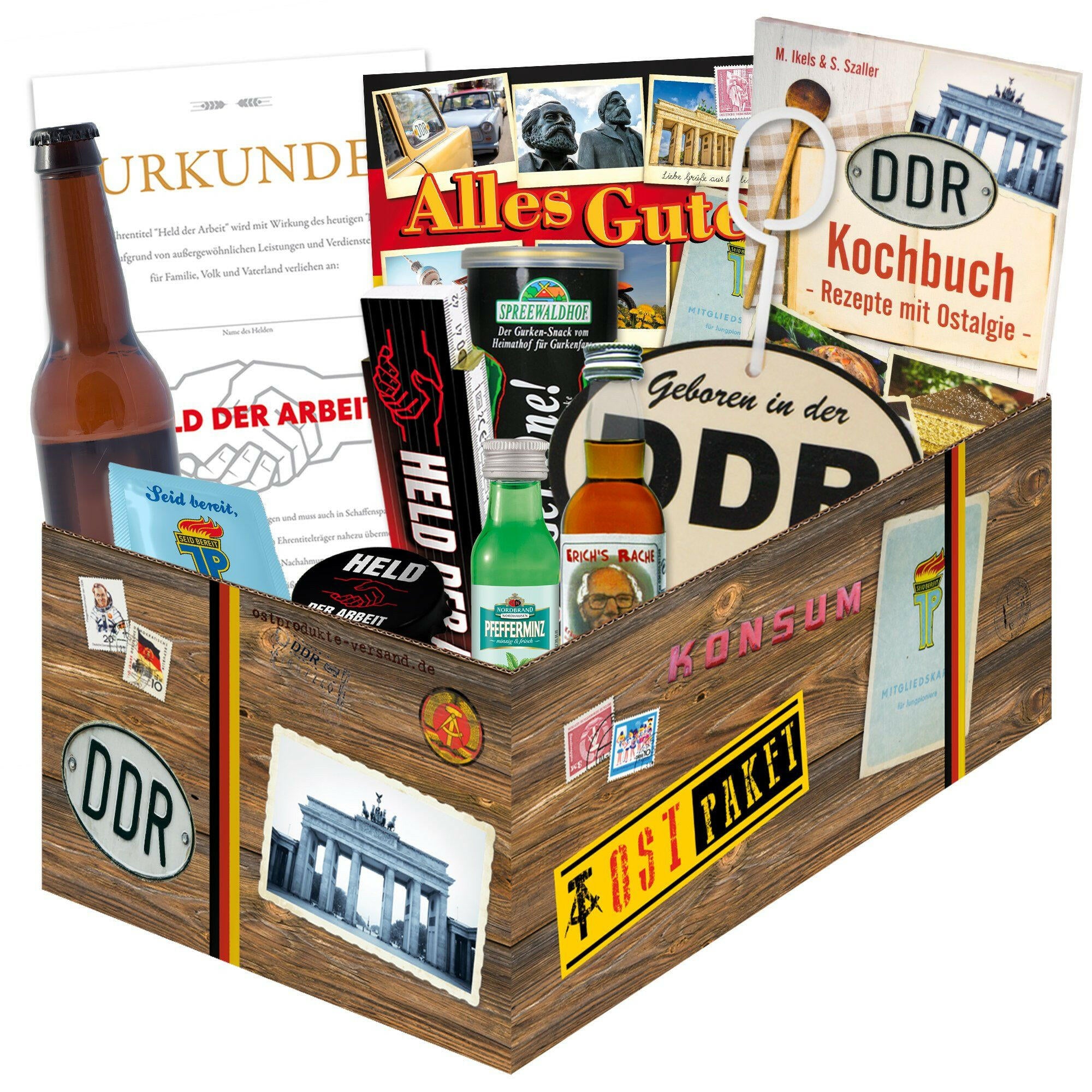 Geschenkset Ostpaket "Männer Box" - Ossiladen I Ostprodukte Versand