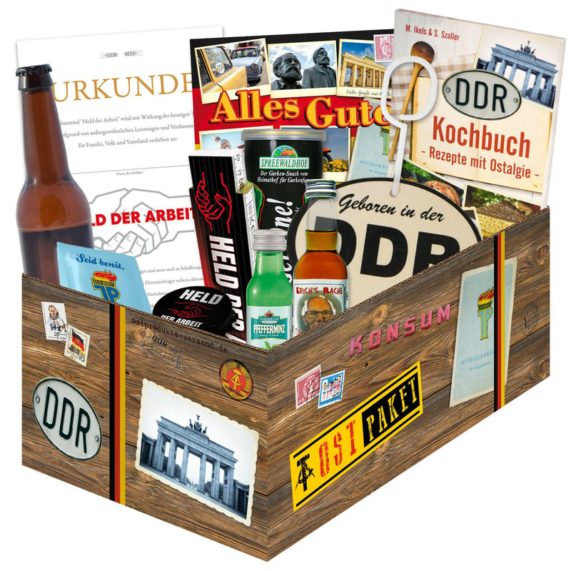 Geschenkset Ostpaket "Männer Box" - Ossiladen I Ostprodukte Versand