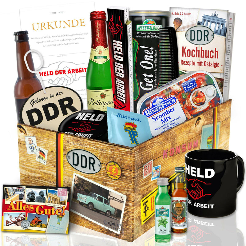 Geschenkset Ostpaket "Männer Box XXL" - Ossiladen I Ostprodukte Versand