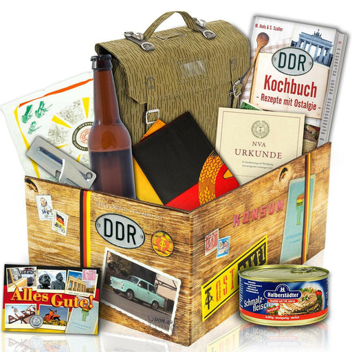 Geschenkset Ostpaket "NVA Box" - Ossiladen I Ostprodukte Versand