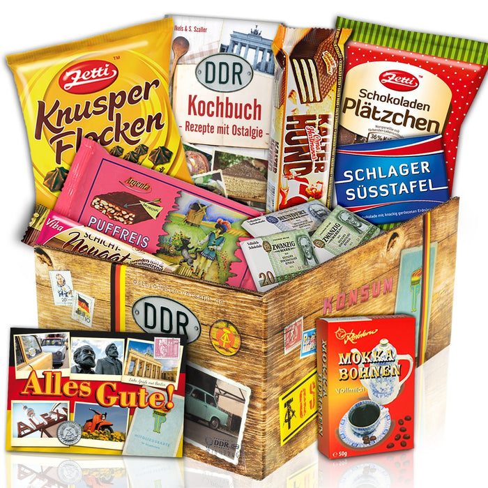 Geschenkset Ostpaket "Schokoladenbox M" - Ossiladen I Ostprodukte Versand