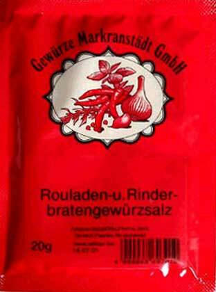 Gew. für Rouladen und Rinderbraten