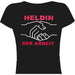 Girlie T-Shirt - Heldin der Arbeit - Ossiladen I Ostprodukte Versand
